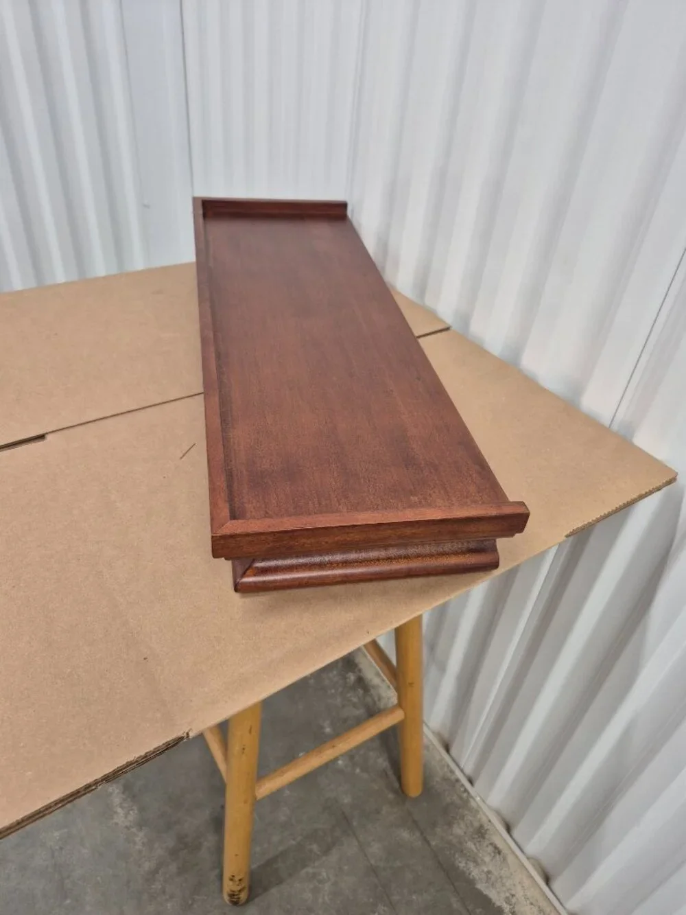 Pottery Barn Olivia Floating Wood Mantel 2FT Shelf